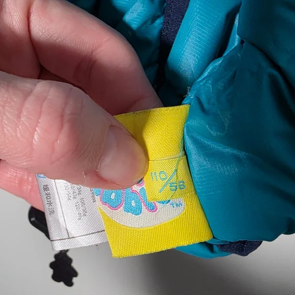 Teletubbies Kids' Teal Hooded Reversible Puffer Vest 4 - Picture 5 of 8